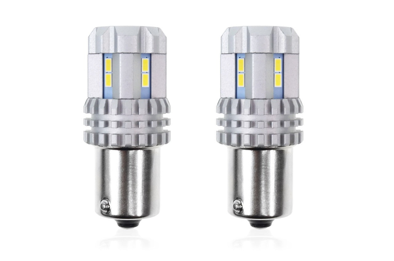 CANBUS - BA15S - 12SMD - Extra Fel - 12/24V - 2 stuks CANBUS - BA15S - 12SMD - Extra Fel - 12/24V - 2 stuks